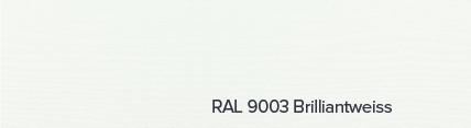 RAL 9003 Brilliantweiss